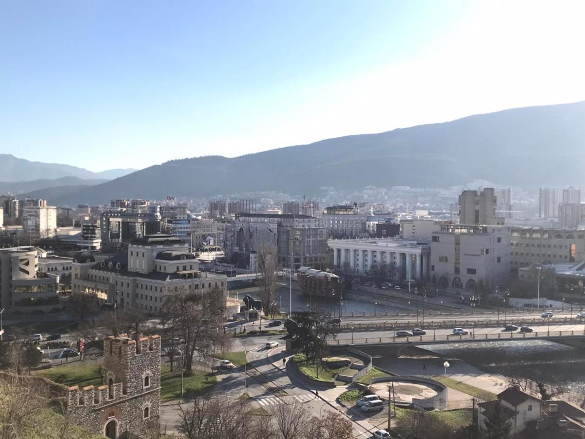 Ferienwohnung Blue Sky Skopje Exterior foto